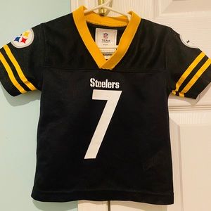Kids NFL 🏈 Steelers jersey Black - Roethlisberger